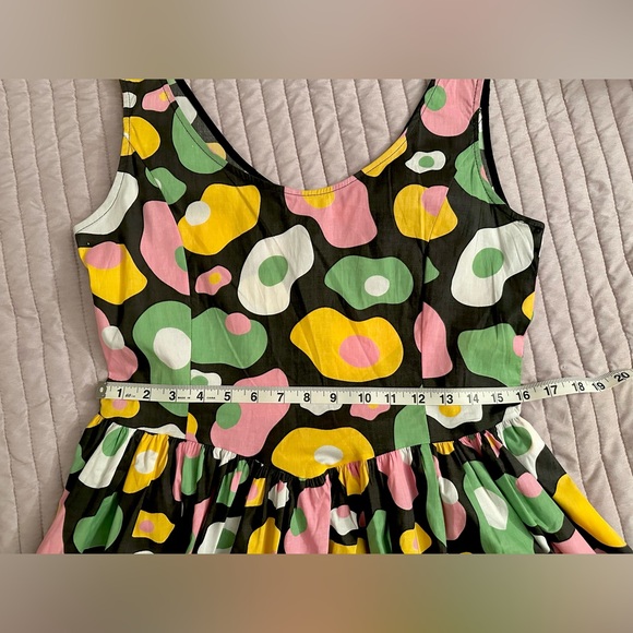 Nooworks Misty Dress (full-length) in Egg print (discontinued) NWT - Picture 4 of 5